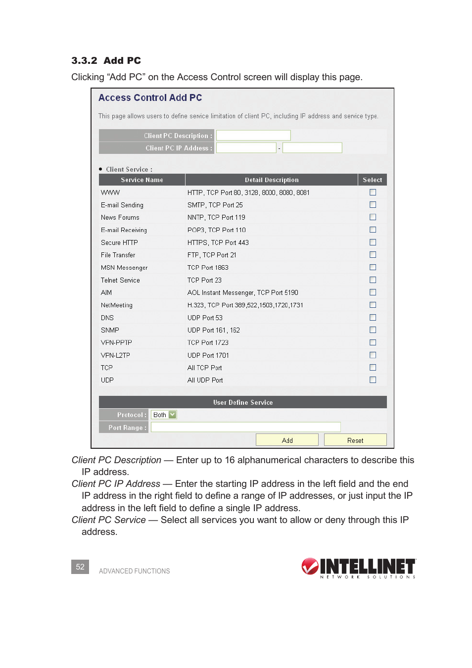 INTELLINET NETWORK 524988 User Manual User Manual | Page 52 / 72