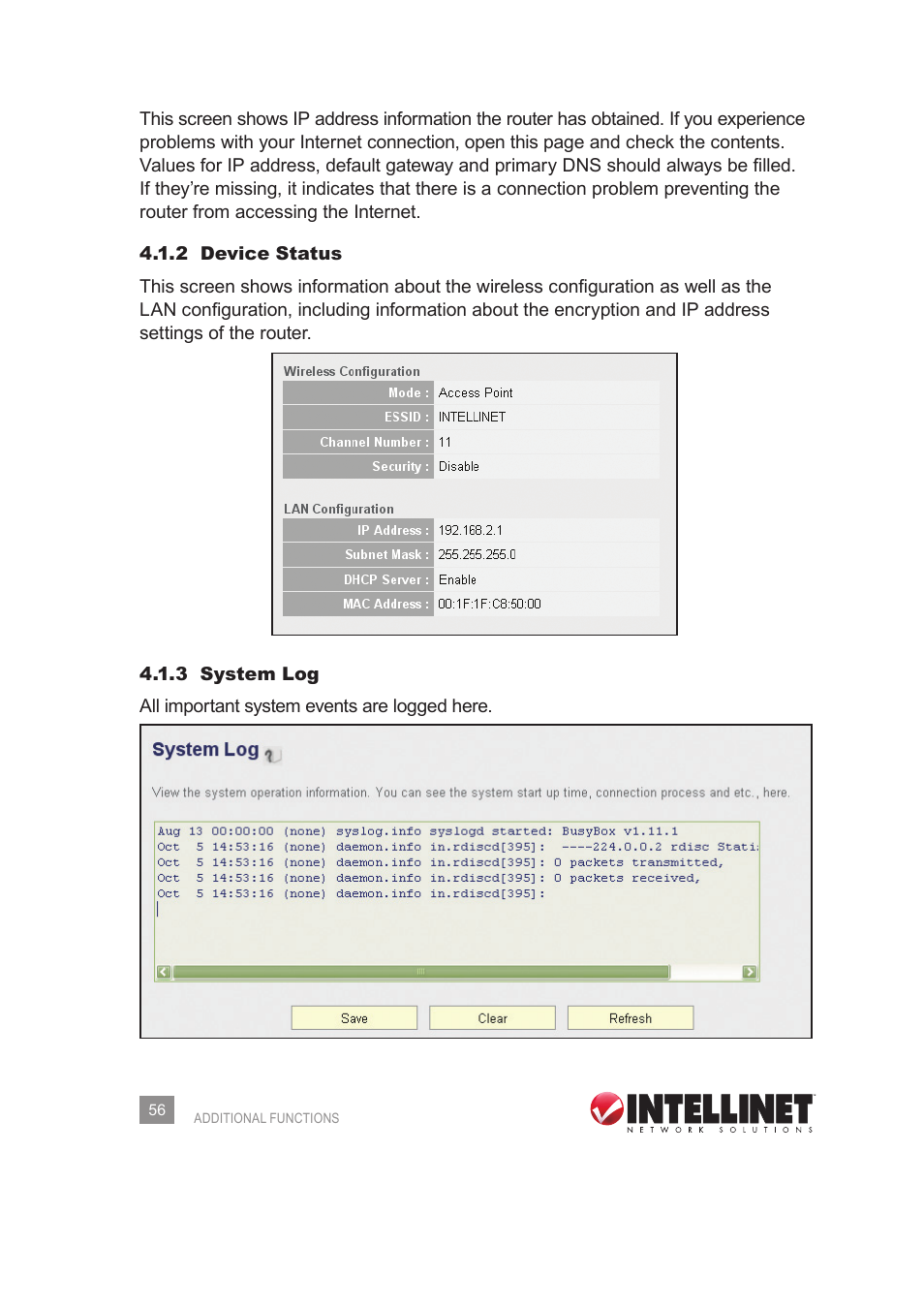 INTELLINET NETWORK 524445 User Manual User Manual | Page 56 / 70