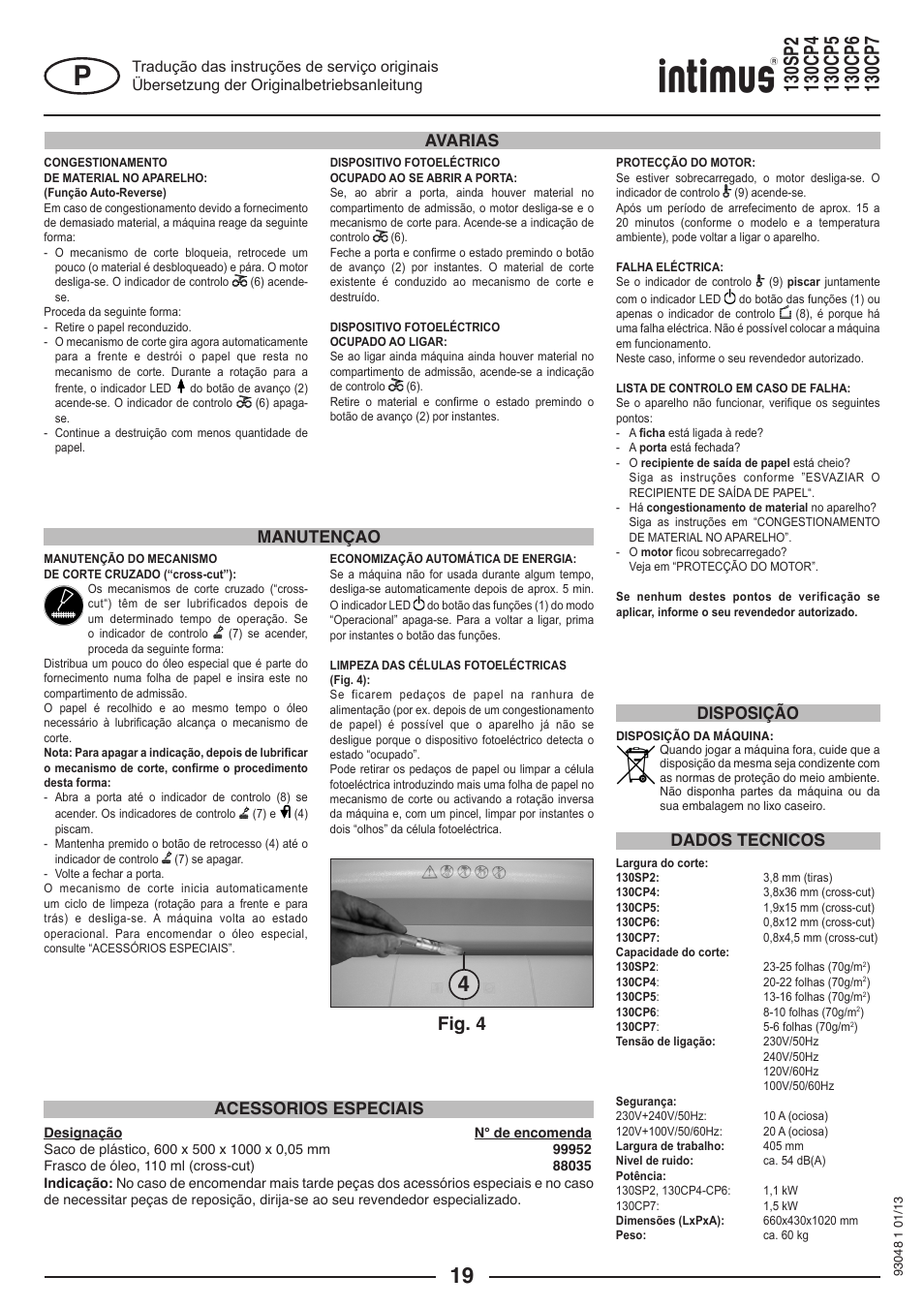 Fig. 4 | intimus 130 CP7 User Manual | Page 19 / 56