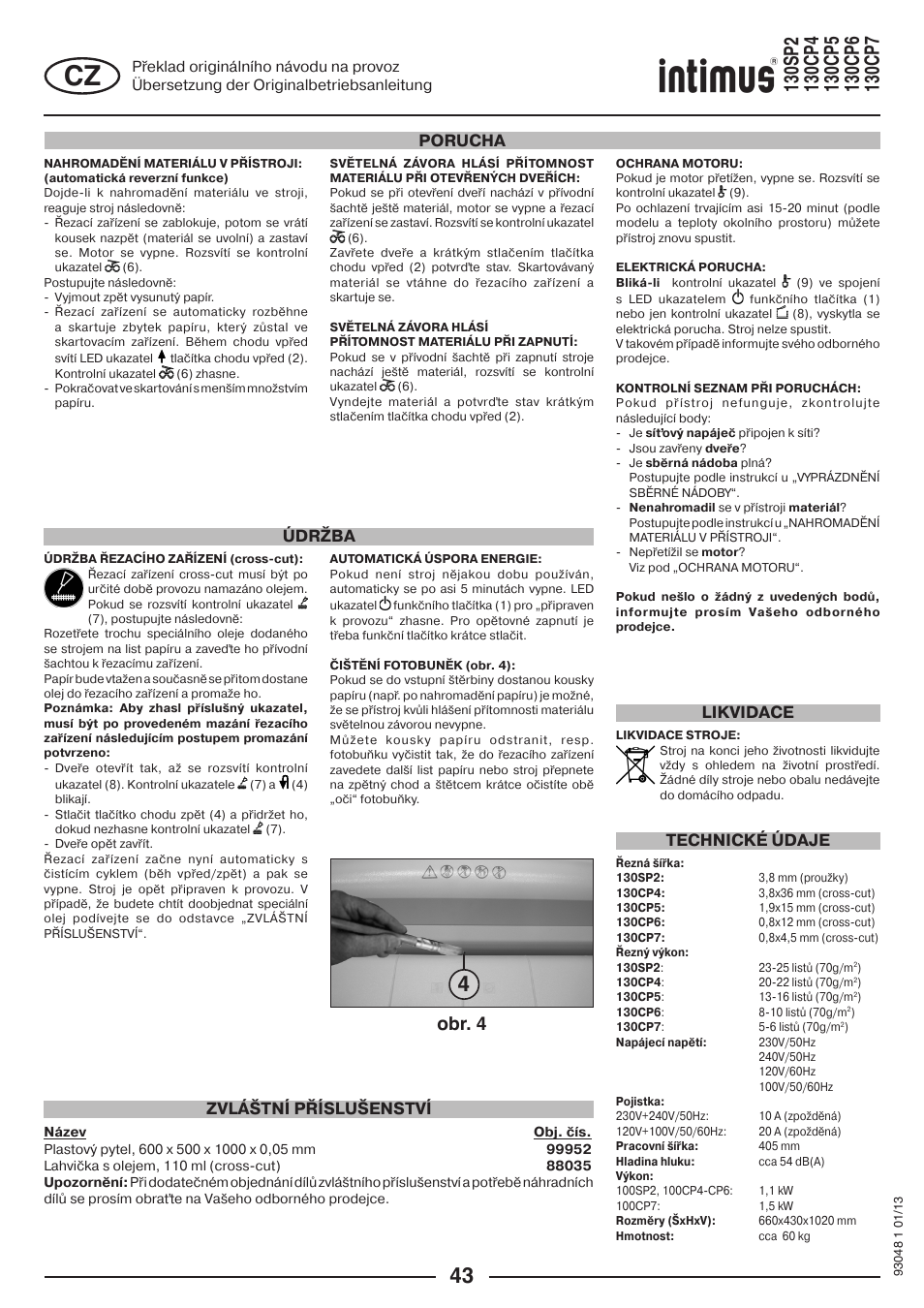 Obr. 4 | intimus 130 CP7 User Manual | Page 43 / 56