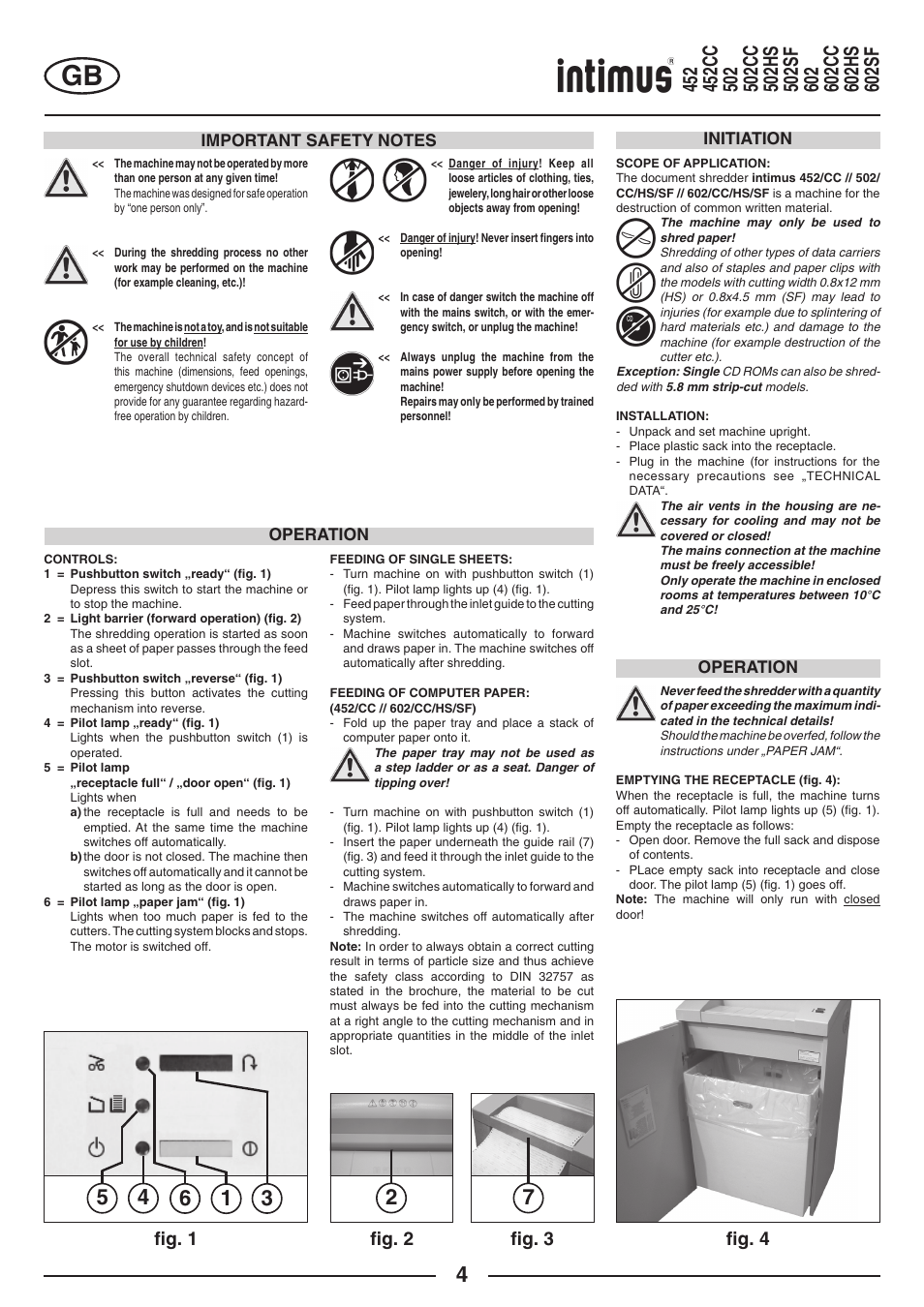 FIg. 2 ﬁg. 3, FIg. 4, FIg. 1 | intimus Modelis 684 User Manual | Page 4 / 48