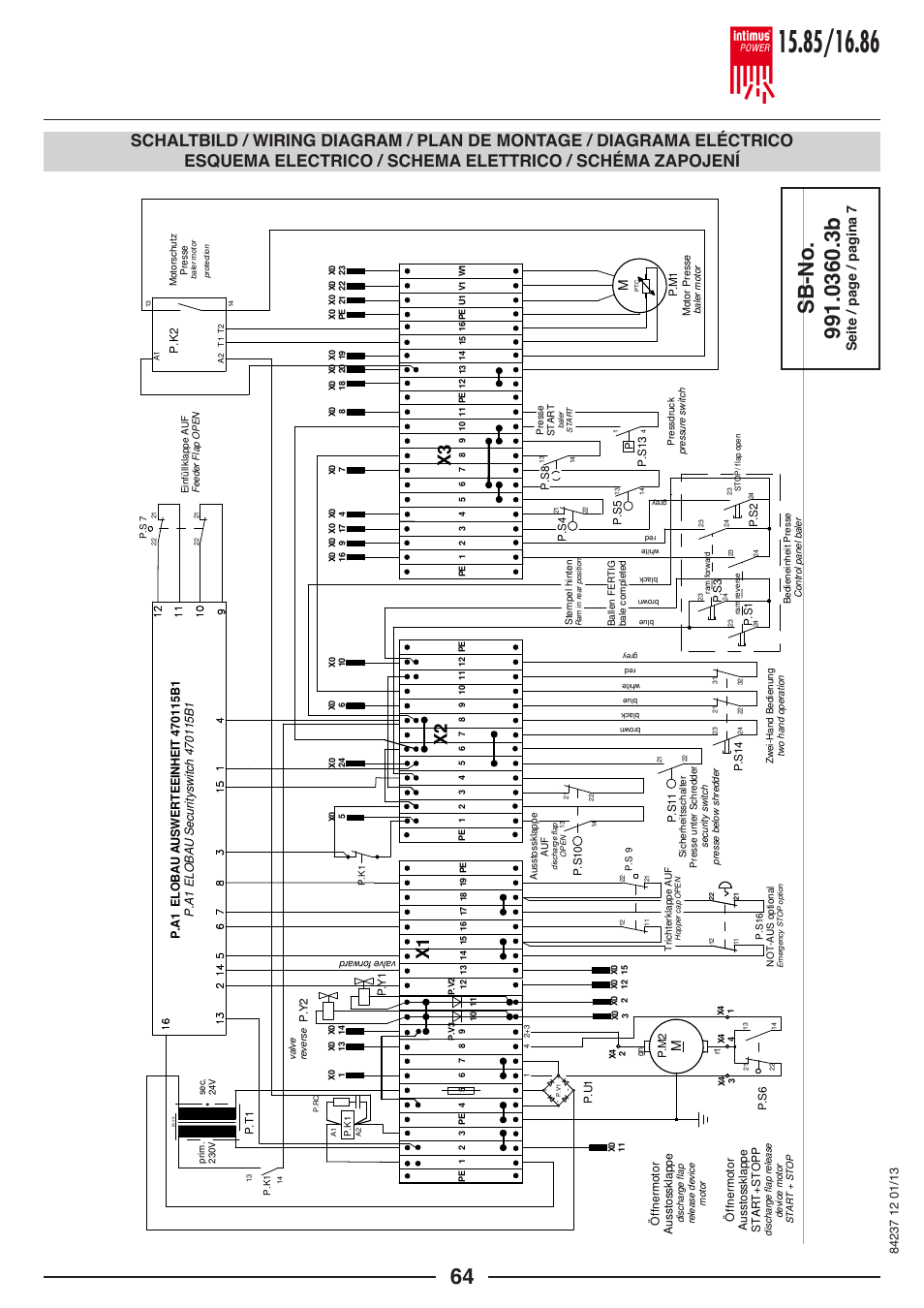 Seite / page / pagina 7 | intimus POWER 16.86 User Manual | Page 64 / 68