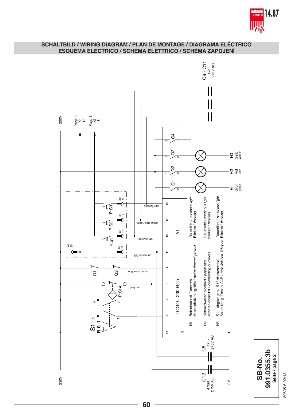 C9 - c 11 | intimus POWER 14.87 User Manual | Page 59 / 68