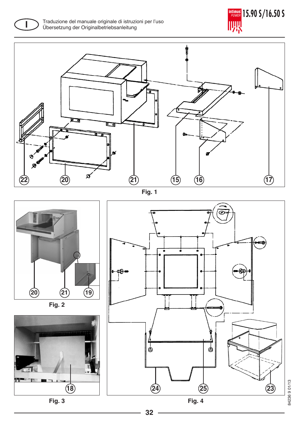intimus POWER 16.50 S User Manual | Page 32 / 48