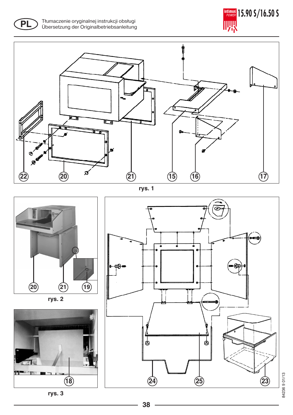 intimus POWER 16.50 S User Manual | Page 38 / 48