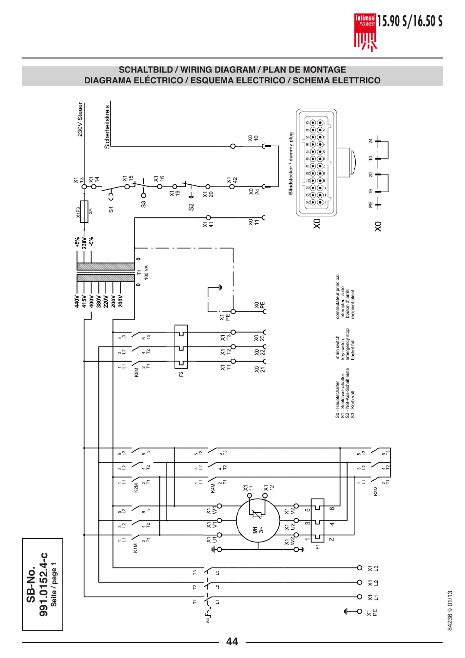 intimus POWER 16.50 S User Manual | Page 44 / 48