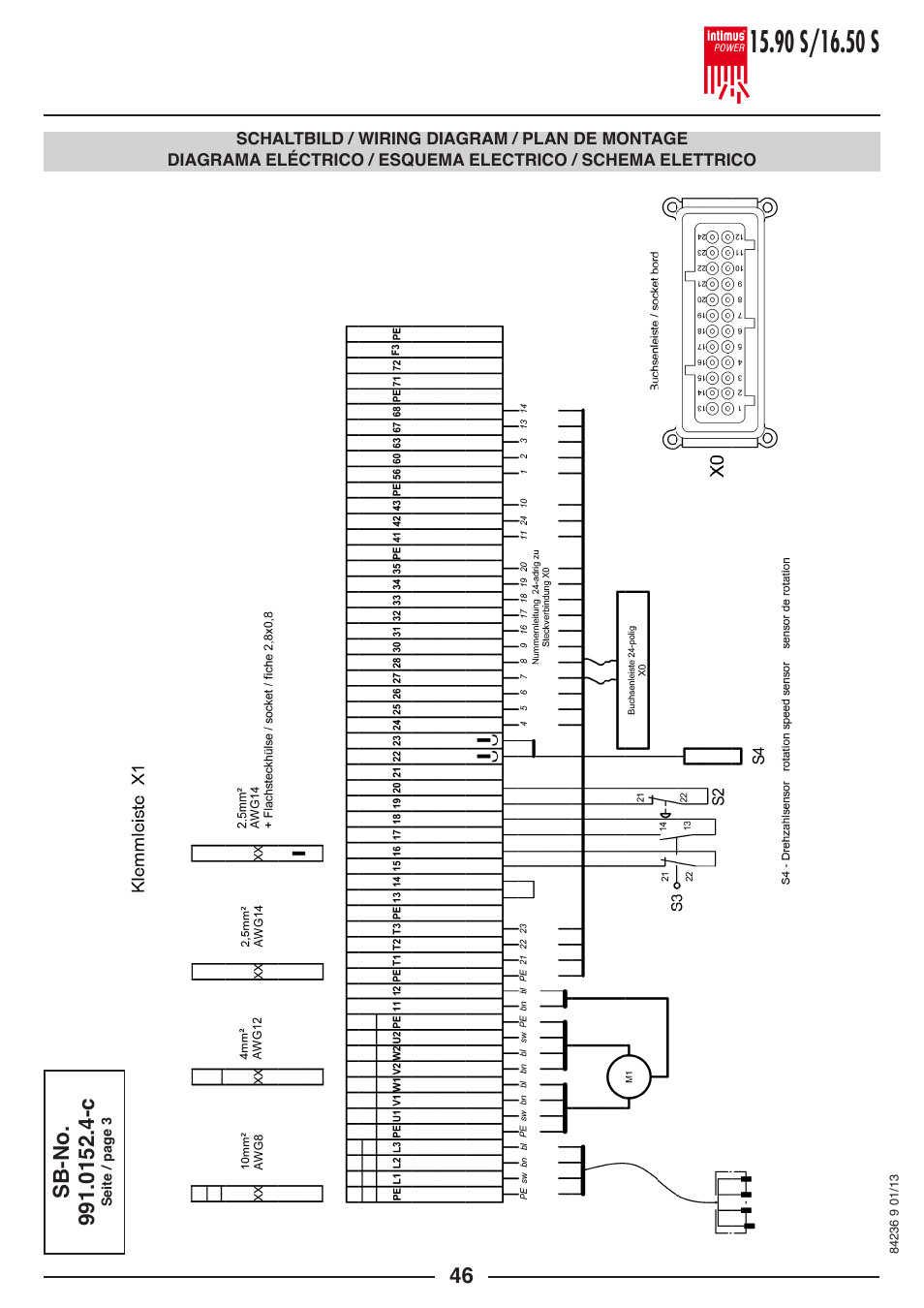 intimus POWER 16.50 S User Manual | Page 46 / 48