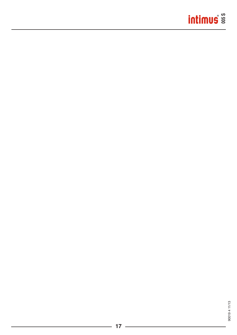 005 s | intimus Data Grinder 005S User Manual | Page 17 / 20