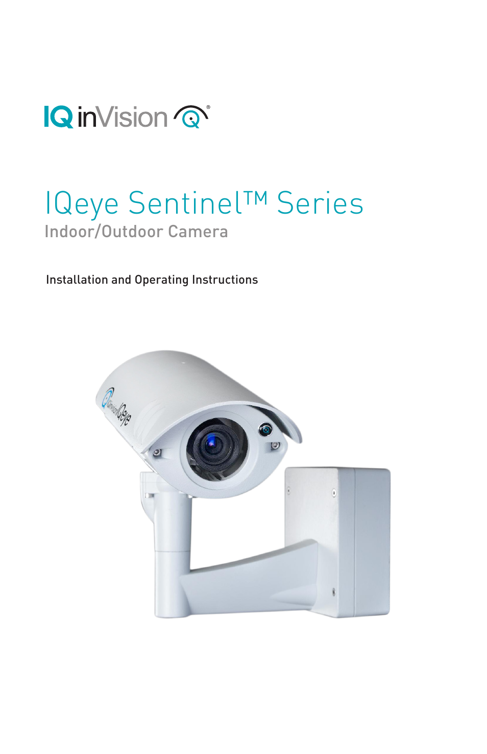 IQinVision Sentinel Series User Manual | 20 pages