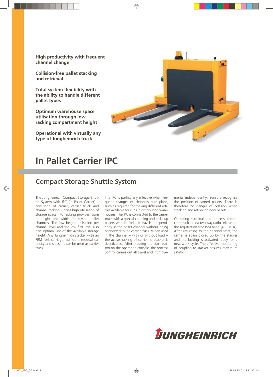 Jungheinrich IPC User Manual | 4 pages
