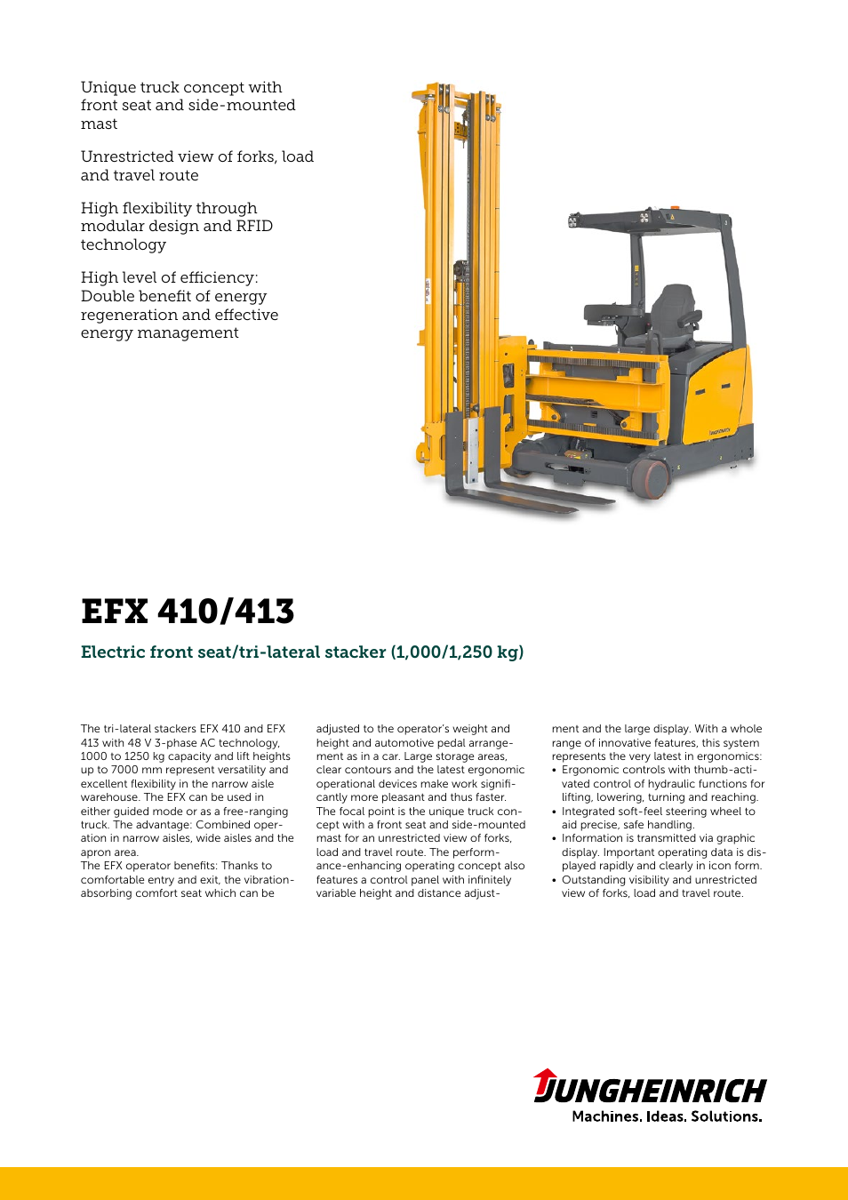 Jungheinrich EFX_410-413 User Manual | 4 pages