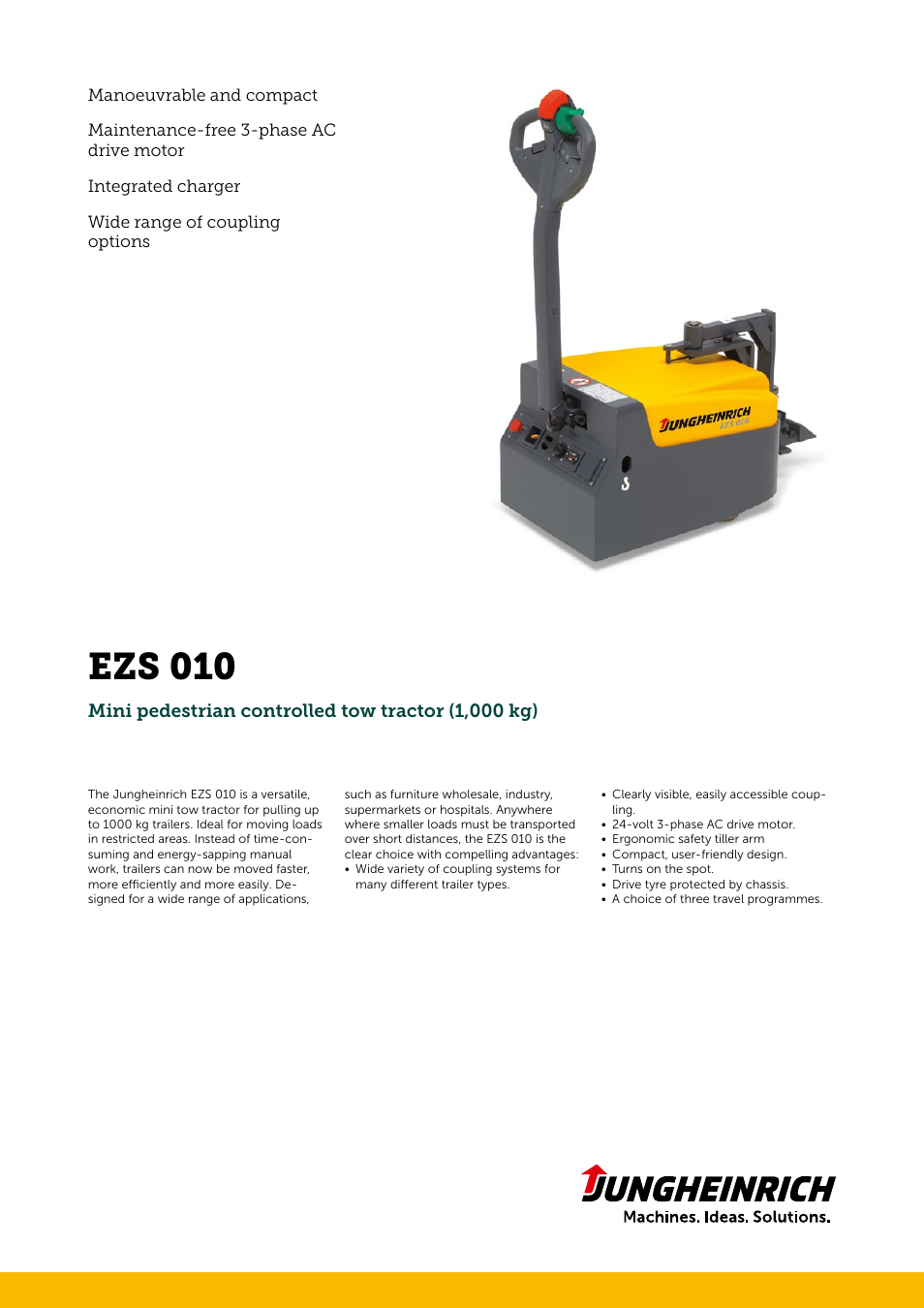 Jungheinrich EZS_010 User Manual | 4 pages