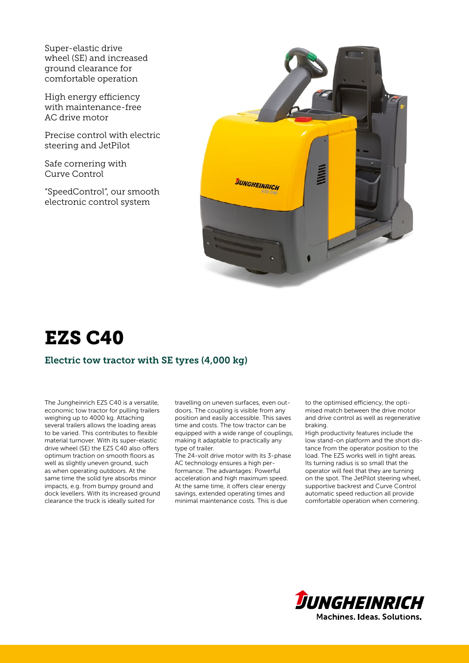 Jungheinrich EZS_C40 User Manual | 4 pages
