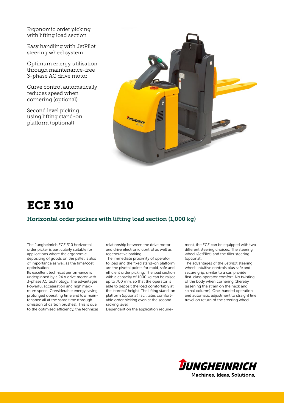 Jungheinrich ECE_310 User Manual | 4 pages