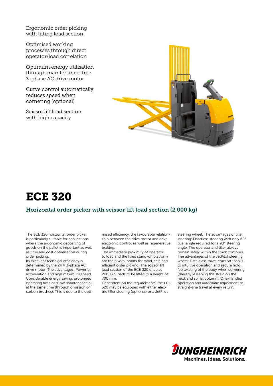 Jungheinrich ECE_320 User Manual | 4 pages