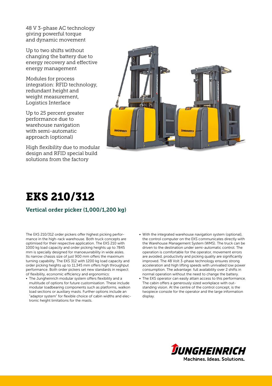 Jungheinrich EKS_210-312 User Manual | 8 pages