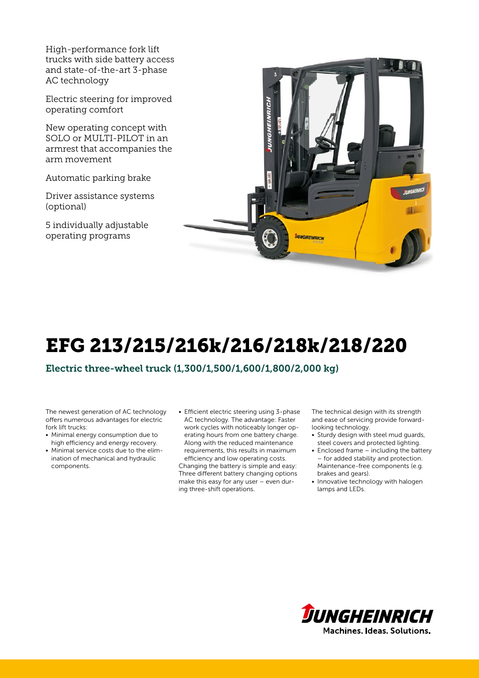 Jungheinrich EFG_213-215-216-218-220 User Manual | 4 pages