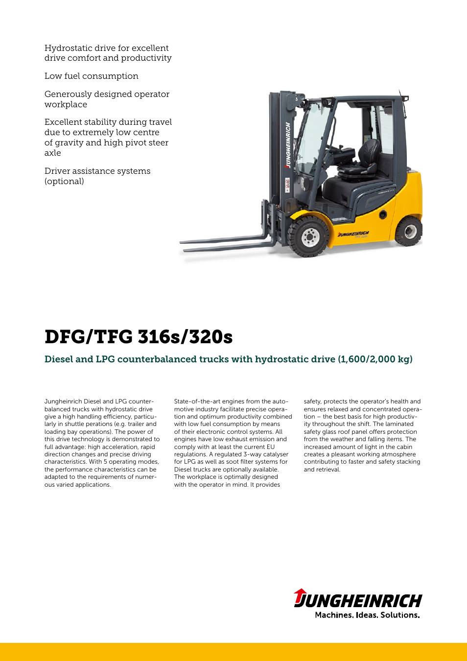 Jungheinrich TFG_316s-320s User Manual | 4 pages