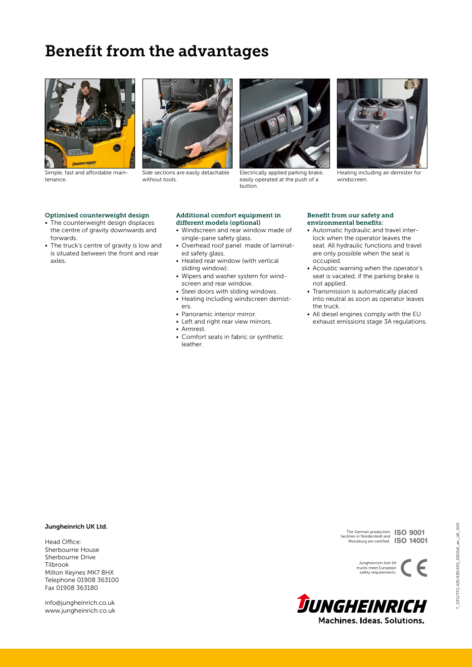 Benefit from the advantages | Jungheinrich DFG_425-430_435 User Manual | Page 8 / 8