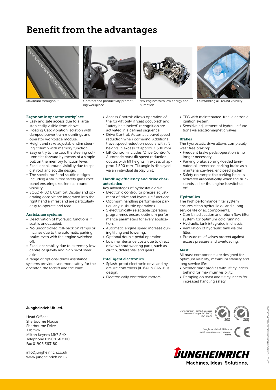 Benefit from the advantages | Jungheinrich TFG_S50s User Manual | Page 4 / 4