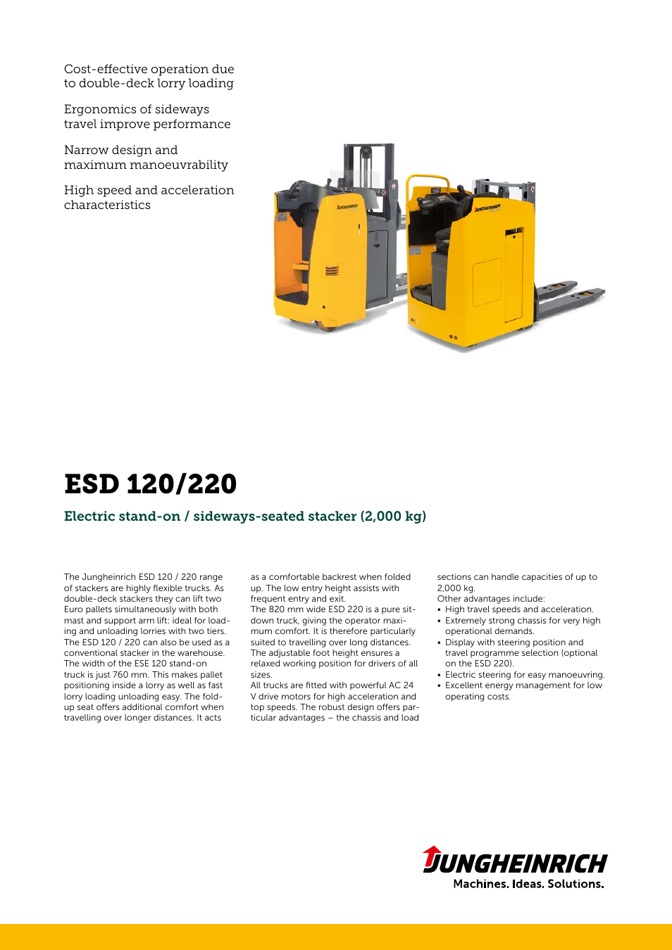 Jungheinrich ESD_120-220 User Manual | 4 pages