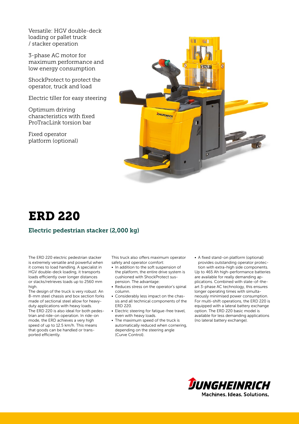 Jungheinrich ERD_220 User Manual | 4 pages