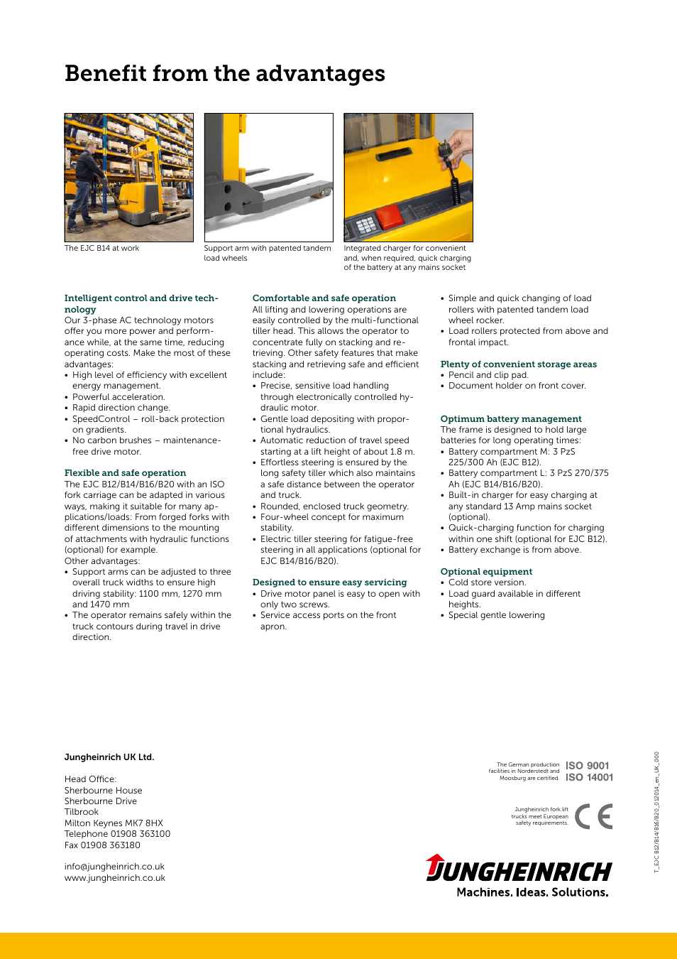 Benefit from the advantages | Jungheinrich EJC_B12-B14-B16-B20 User Manual | Page 4 / 4