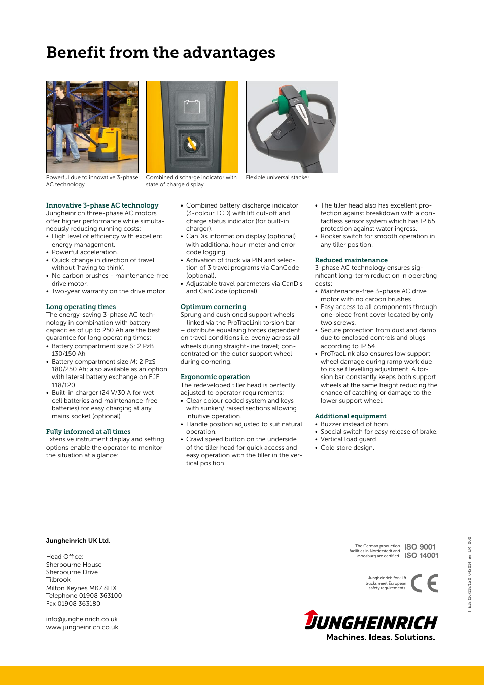 Benefit from the advantages | Jungheinrich EJE_116-118-120 User Manual | Page 4 / 4