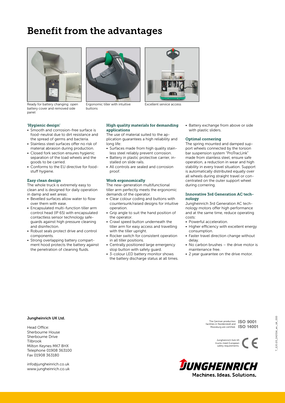 Benefit from the advantages | Jungheinrich EJE_i20 User Manual | Page 4 / 4