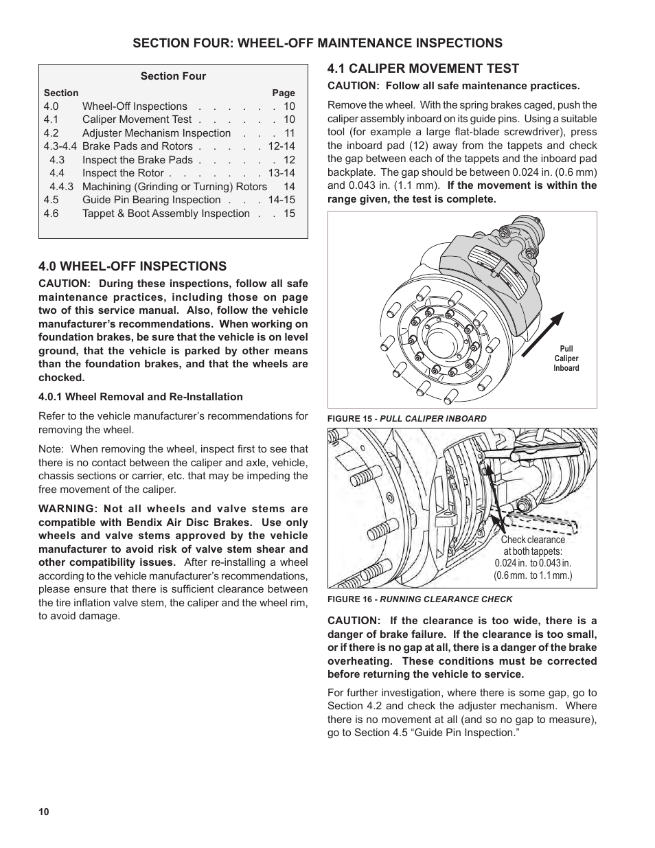 Ken Tool Bendix ADB22X-V Air Disc Brakes User Manual | Page 10 / 40