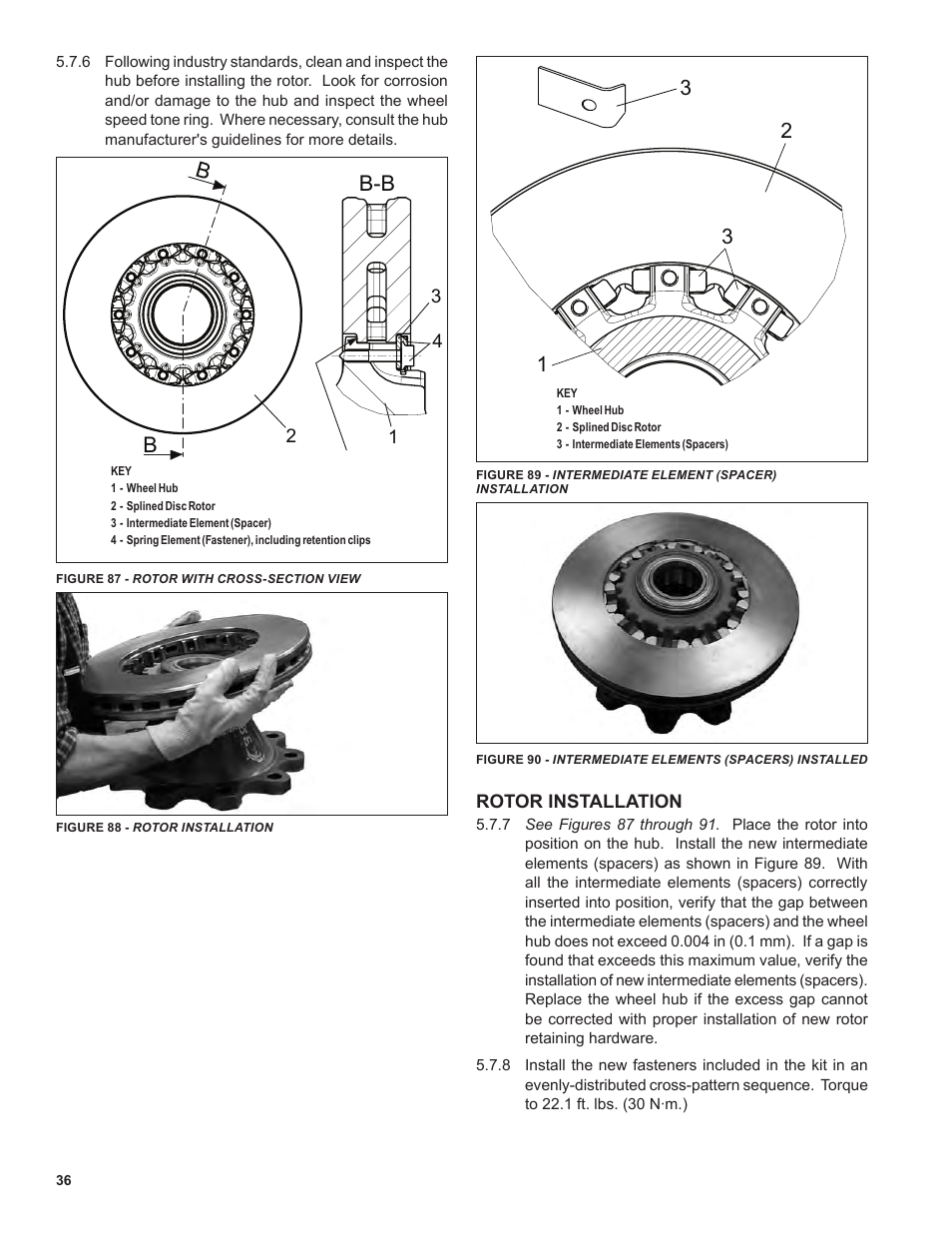 B-b b b | Ken Tool Bendix ADB22X-V Air Disc Brakes User Manual | Page 36 / 40