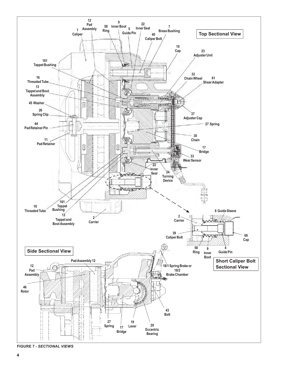 Ken Tool Bendix ADB22X-V Air Disc Brakes User Manual | Page 4 / 40