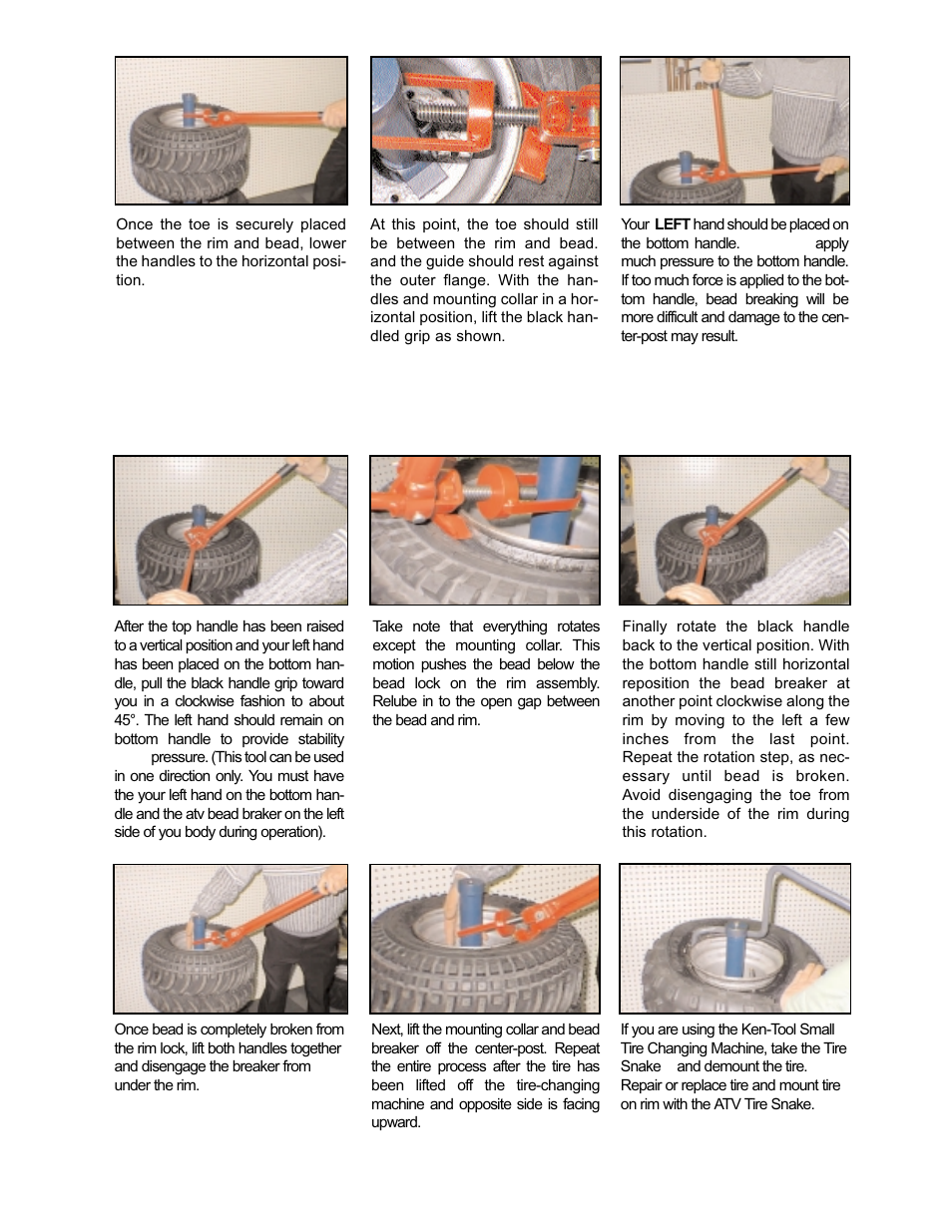 Ken Tool 38620-99 ATV Bead Breaker User Manual | Page 5 / 5