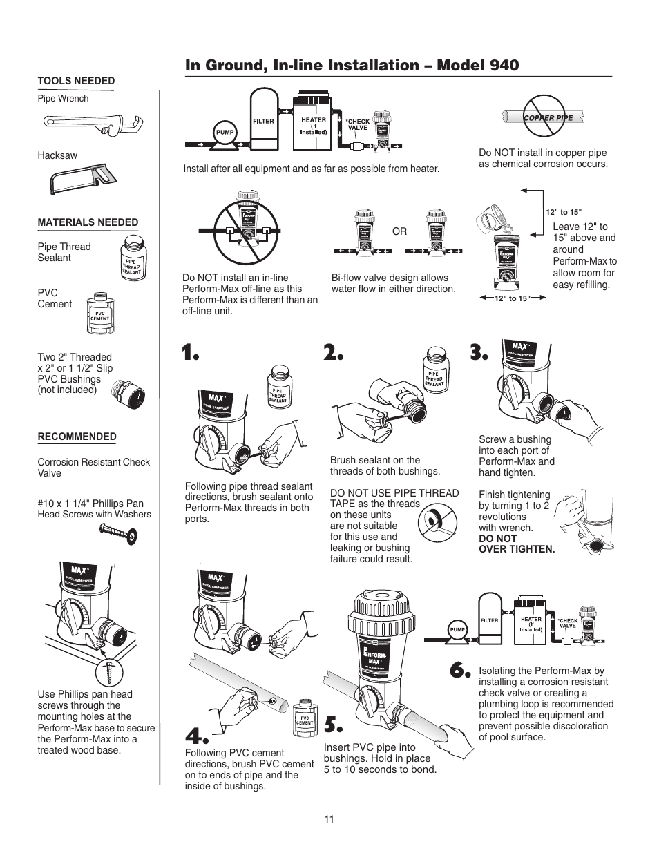 King Technology Perform-Max Feeders User Manual | Page 11 / 24