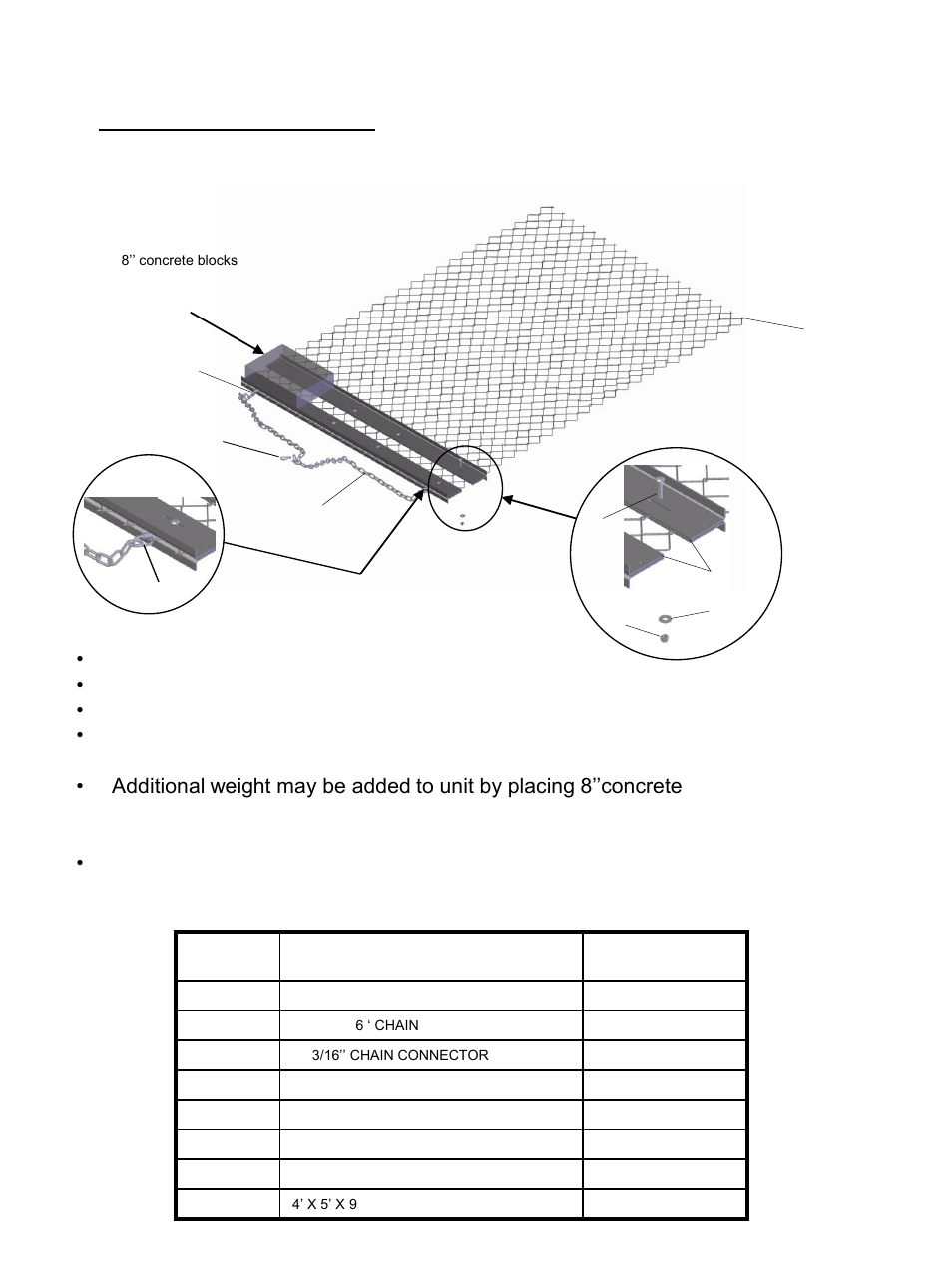 Drag harrow | Kolpin 86840 - 4' LIGHT Drag Harrow User Manual | Page 2 / 2