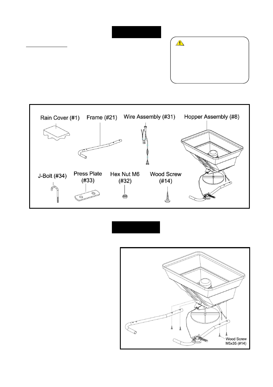 Unpacking, Assembly | Kolpin 86360 - ATV SPREADER User Manual | Page 4 / 8