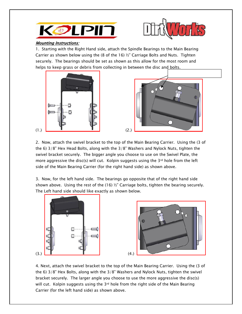 Kolpin 86850 – TOW BEHIND DISC User Manual | Page 5 / 9