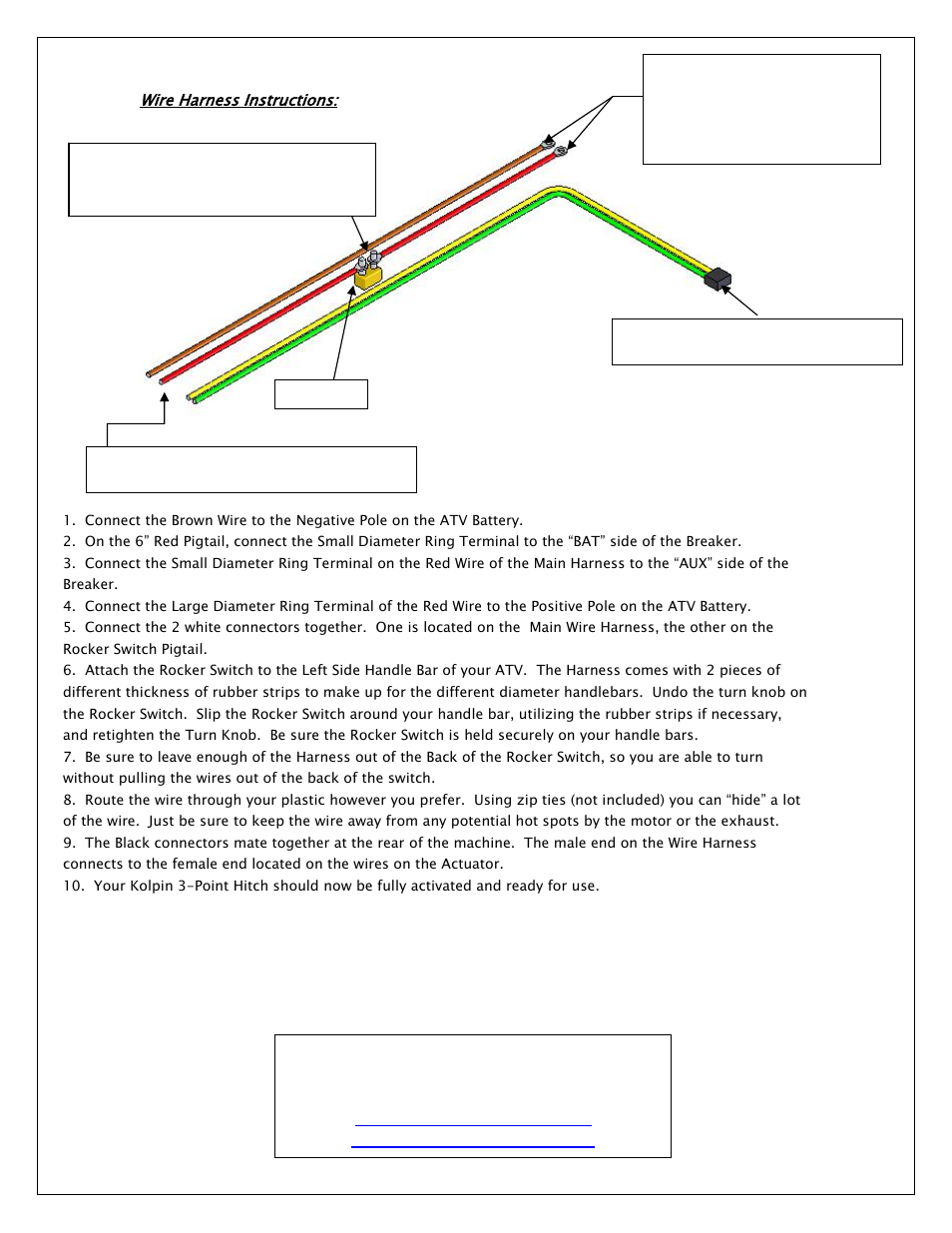 Kolpin WHS03HD ATV User Manual | Page 6 / 8