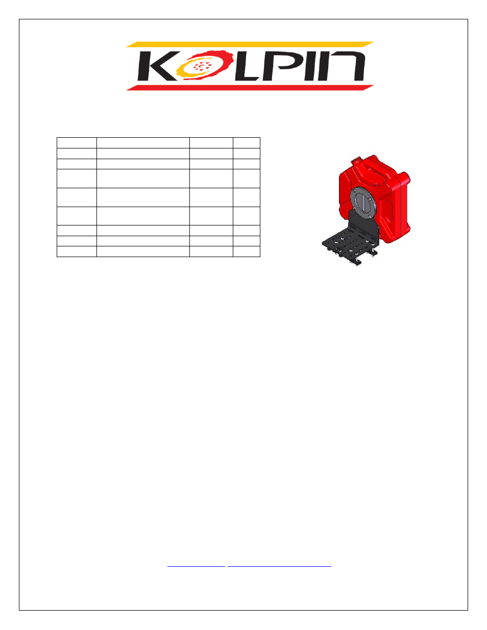 Kolpin 89735 – Fuel Pack Jr. With Bracket User Manual | Page 3 / 3