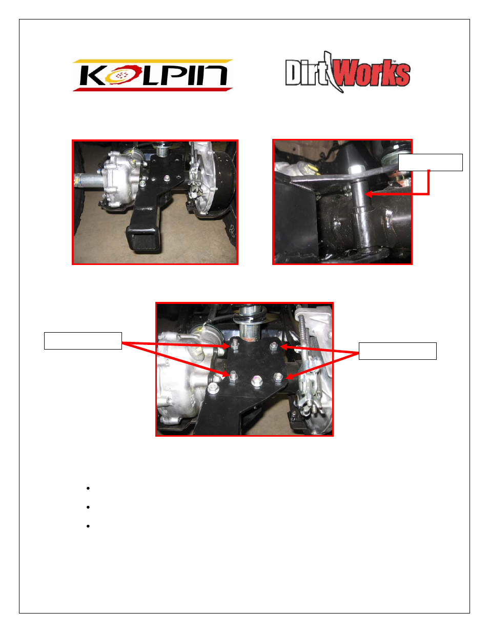Kolpin 85155 – Honda Rancher 2 Receiver Hitch User Manual | Page 2 / 2