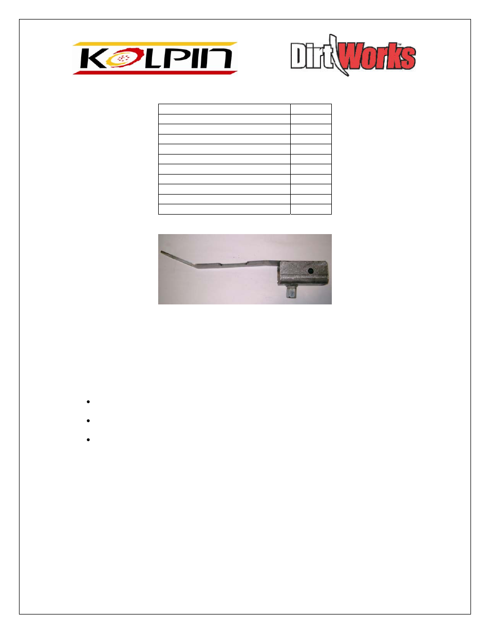 Kolpin 85150 – Swing Axle Honda Hitch User Manual | 1 page