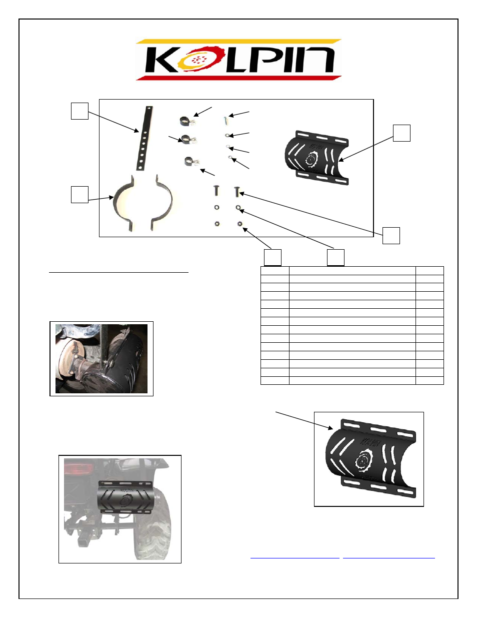 Écran pare-chaleur stealth 2.0 | Kolpin 53570 - Stealth Exhaust 2.0 & Heat Shield User Manual | Page 12 / 12