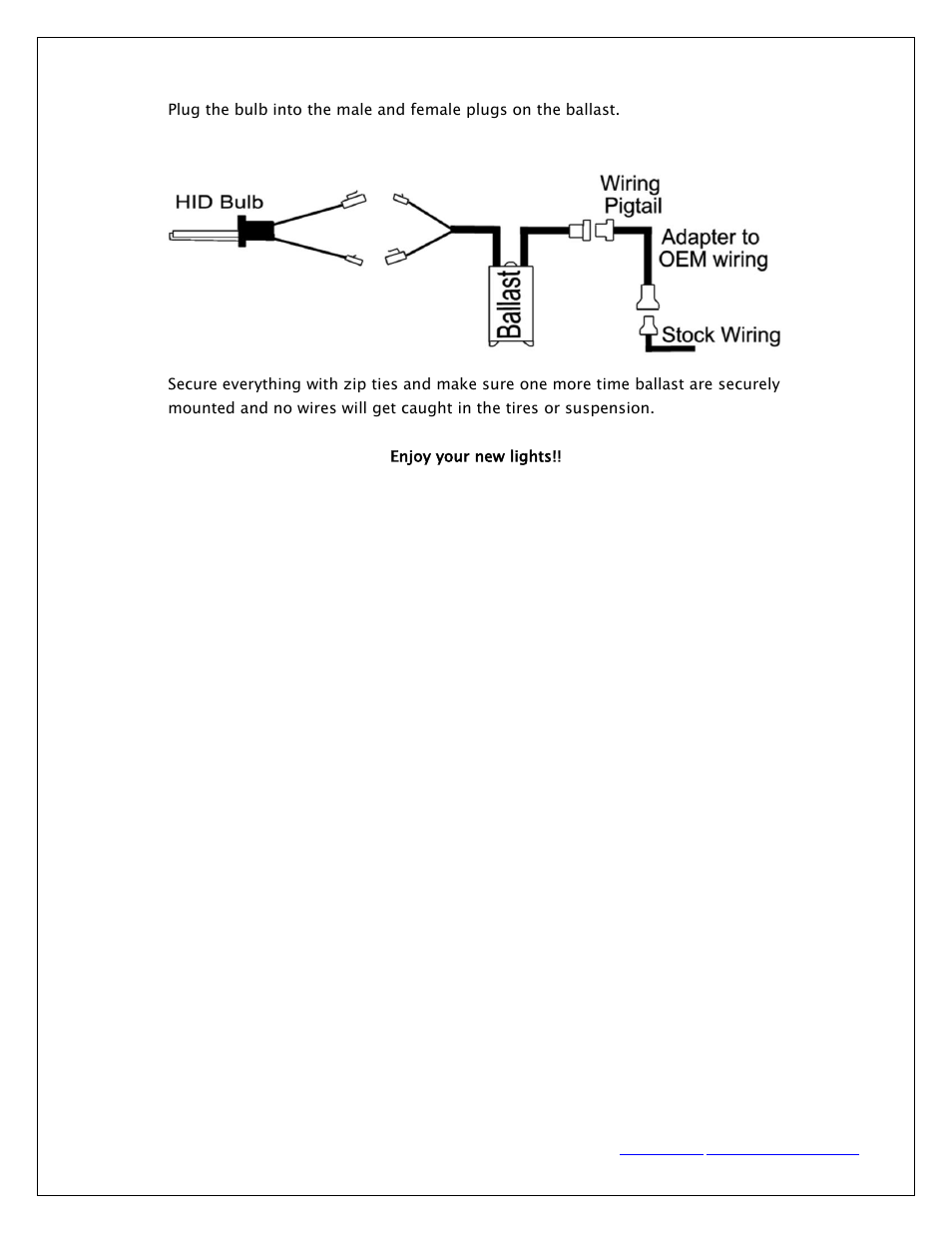 Kolpin 97947 – HID Lights User Manual | Page 2 / 2