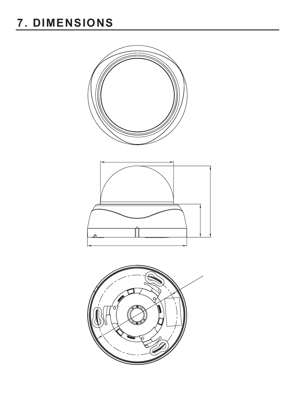 Dimensions | KT&C KPC-HND122 User Manual | Page 12 / 20