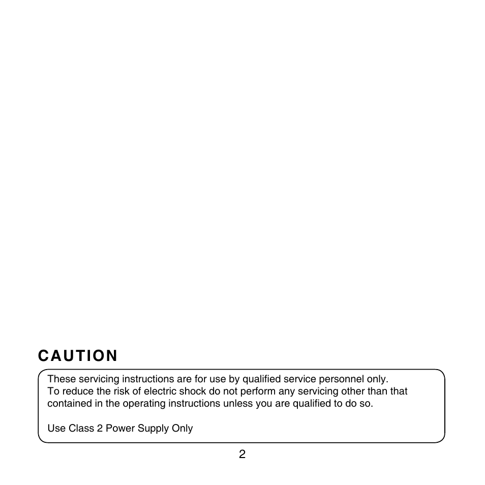 Caution | KT&C KPC-HNV522MB User Manual | Page 2 / 18