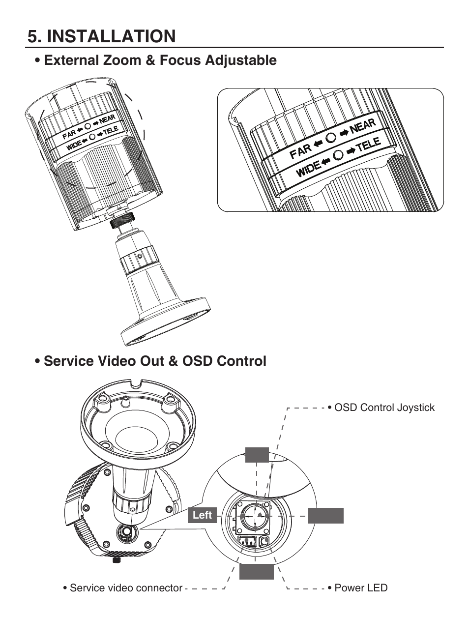 Installation | KT&C KPC-HDN722M User Manual | Page 10 / 18