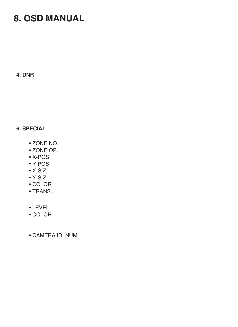 Osd manual | KT&C KPC-HDN722M User Manual | Page 17 / 18