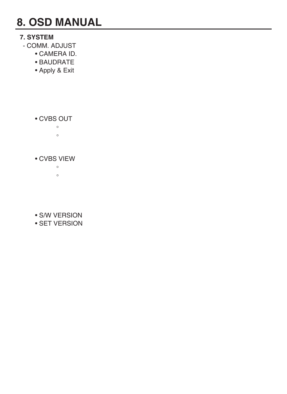 Osd manual | KT&C KPC-HDN722M User Manual | Page 18 / 18