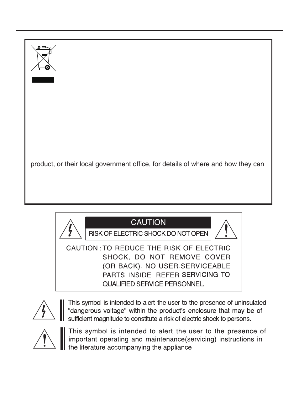 Cautions | KT&C KPC-HDN722M User Manual | Page 5 / 18