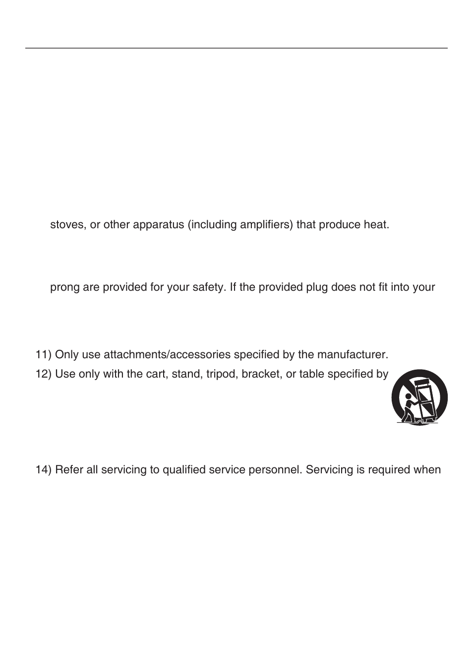 Important safety instruction | KT&C KPC-HDN722M User Manual | Page 6 / 18